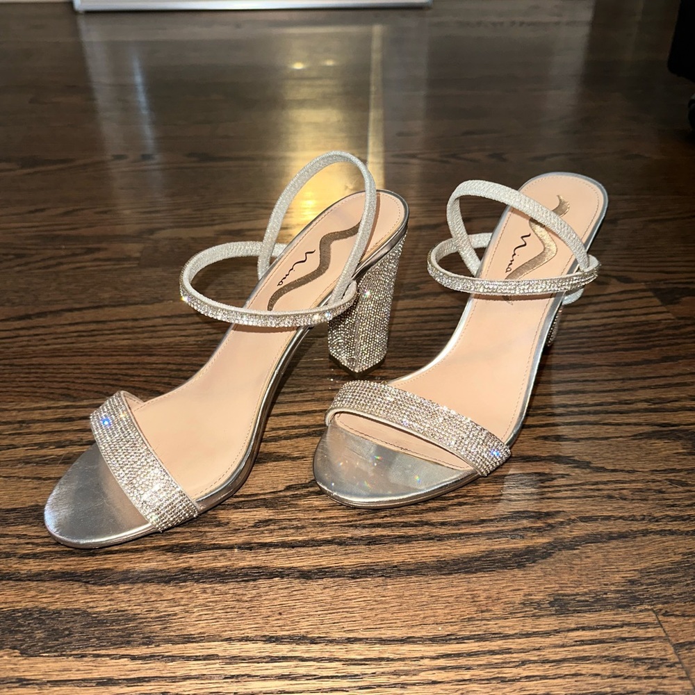 sparkly heels